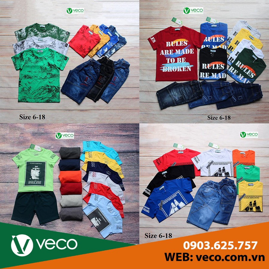 Xưởng may quần áo trẻ em xuất khẩu giá sỉ Veco